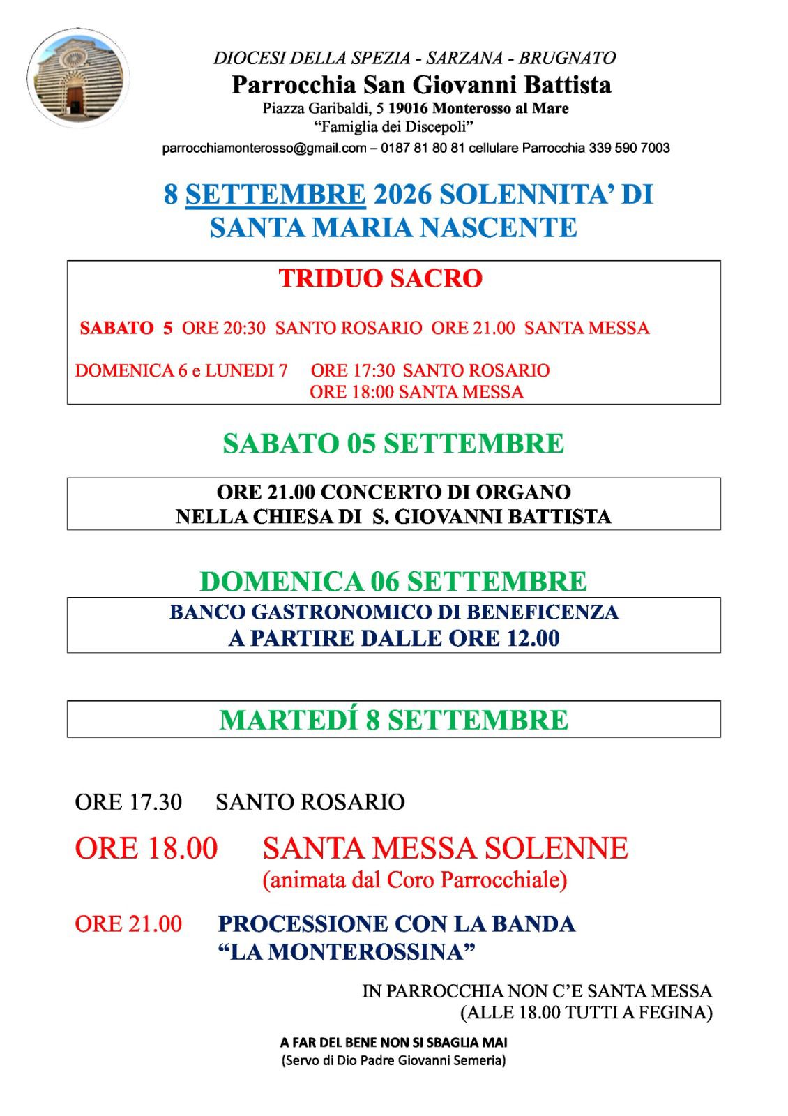 Santa Maria Nascente