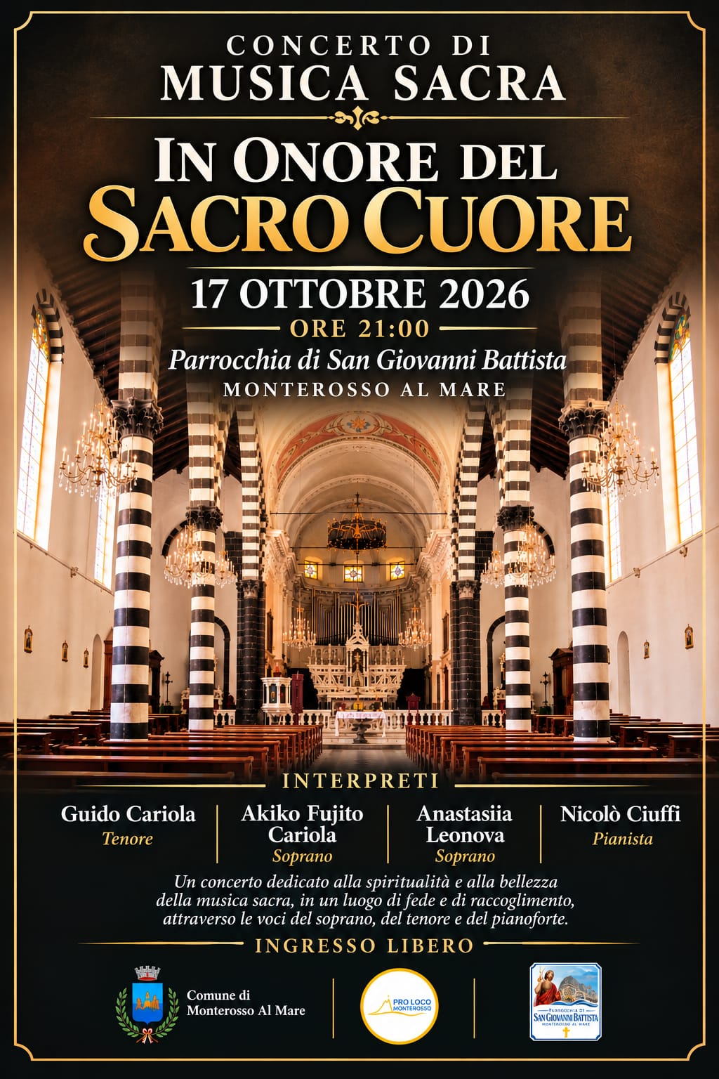 Musica Sacra in onore del Sacro Cuore