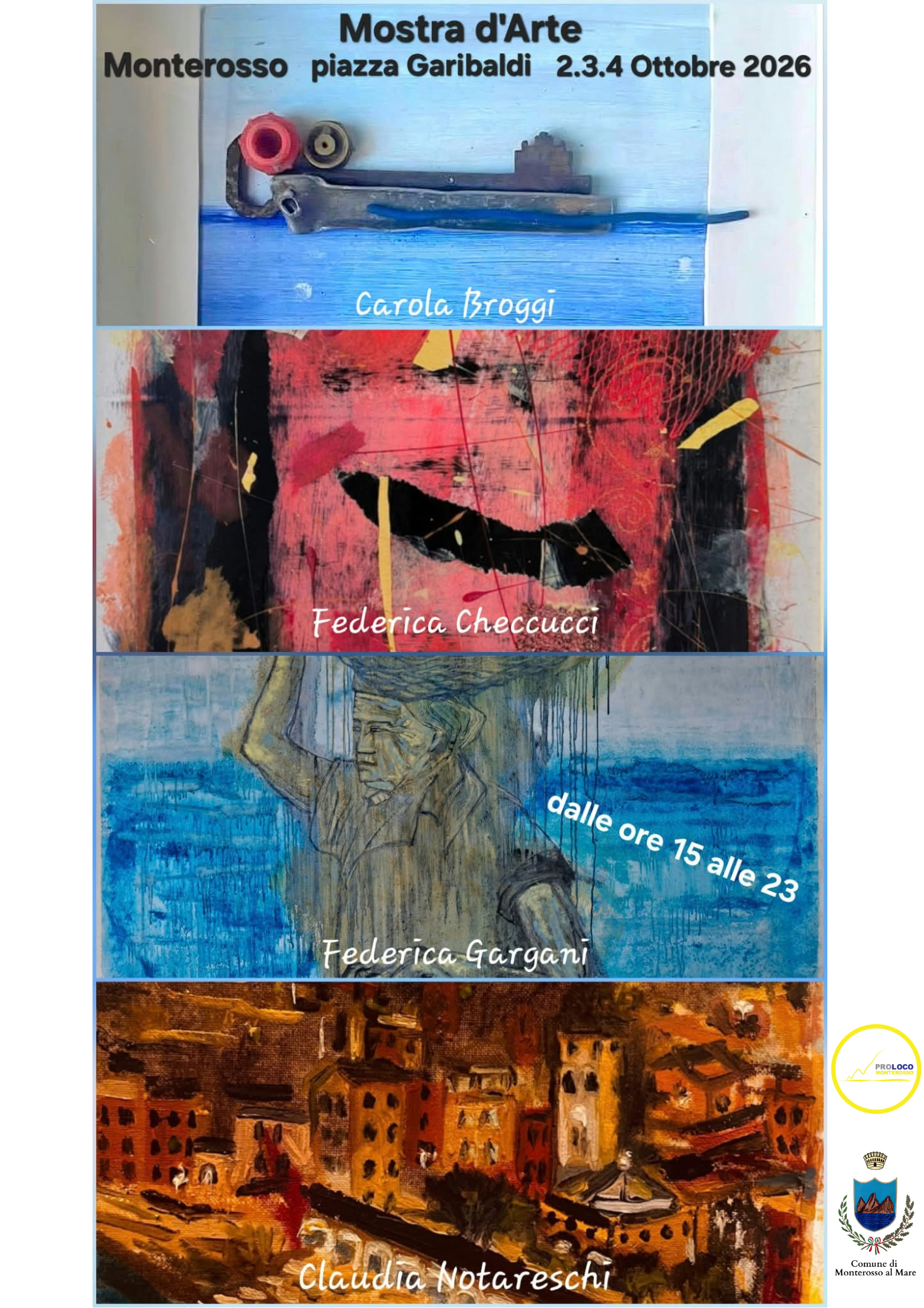mostra d'arte 2-3-4 ott.